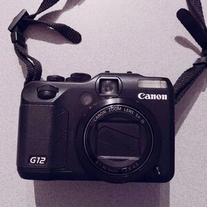 Canon G12 Black Digital Camera